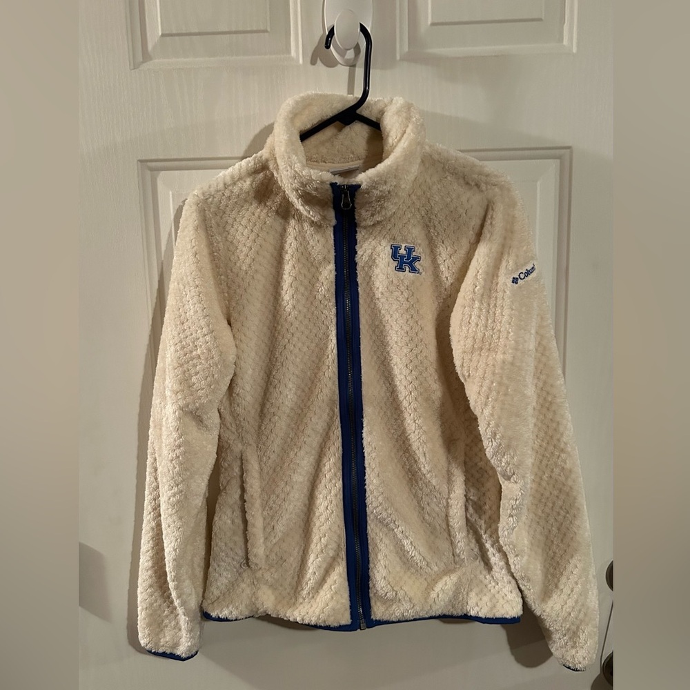 Kentucky Wildcats Columbia Women’s Chalk Fire Side Full-Zip Jacket